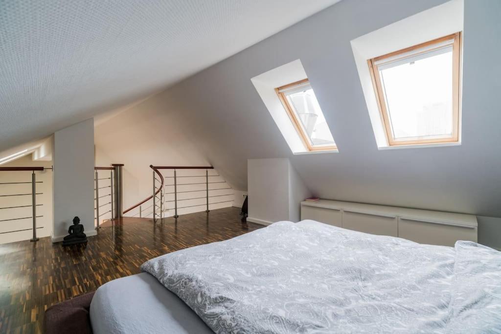 Ruhige Dachwohnung Mit Terrasse Berlin Mitte - Spacious Modern Rooftop Loft In Berlin Mitte Exterior foto