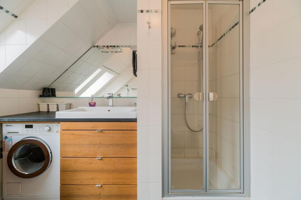 Ruhige Dachwohnung Mit Terrasse Berlin Mitte - Spacious Modern Rooftop Loft In Berlin Mitte Exterior foto
